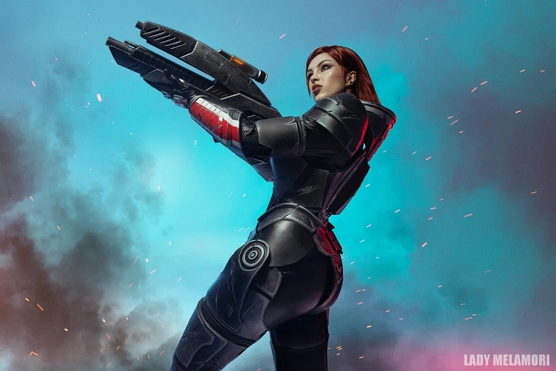 Mass Effect - Jane Catherine Shepard Cosplay character recreation portrait