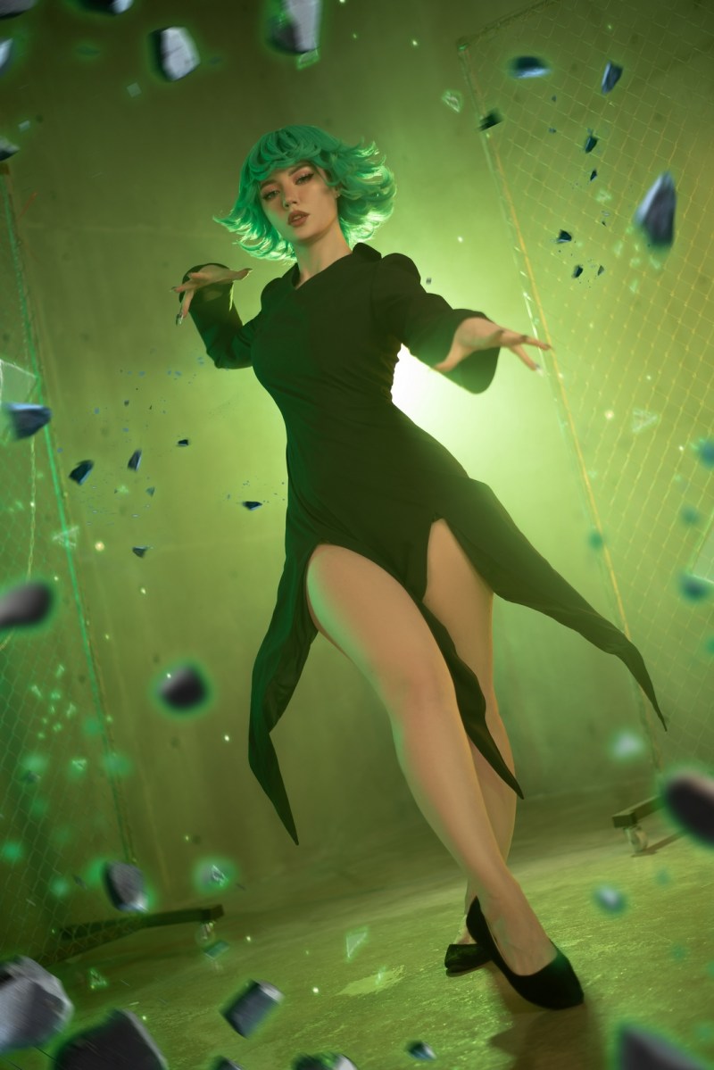 One-Punch Man - Tatsumaki Cosplay full body portrait