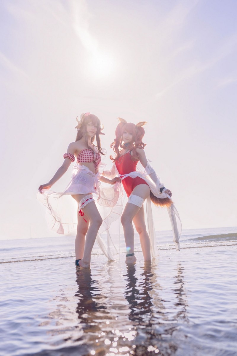 Arknights - Angelina &amp; Eyjafjalla Cosplay - MartinaEdelstein #01 - character photo