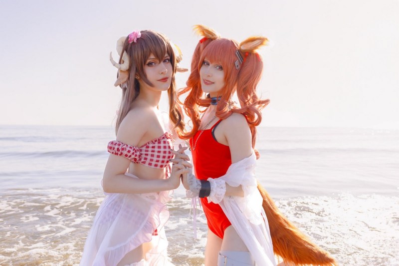 Arknights - Angelina &amp; Eyjafjalla Cosplay - MartinaEdelstein #03 - design showcase