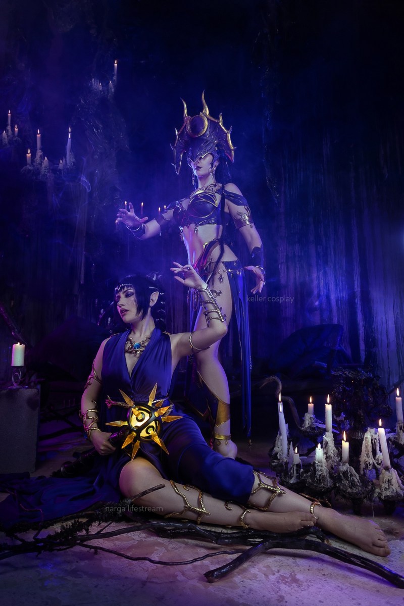 Baldurs Gate 3 - Shadowheart & Shar Cosplay - Narga Lifestream #0 - elegant capture Baldurs Gate 3 - Shadowheart & Shar Cosplay - Narga Lifestream #0 - elegant capture