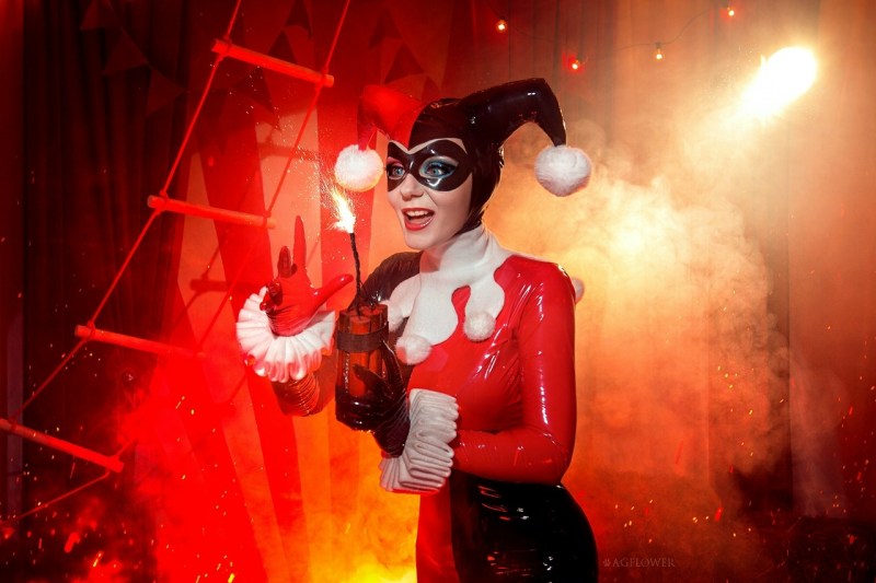 Batman - Harley Quinn (Harleen Frances Quinzel) Cosplay - AGflower #08 - nuanced study