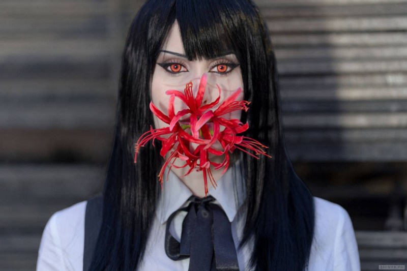 Chainsaw Man - Asa Mitaka (War Devil) Cosplay - MartinaEdelstein #05 - full body port.