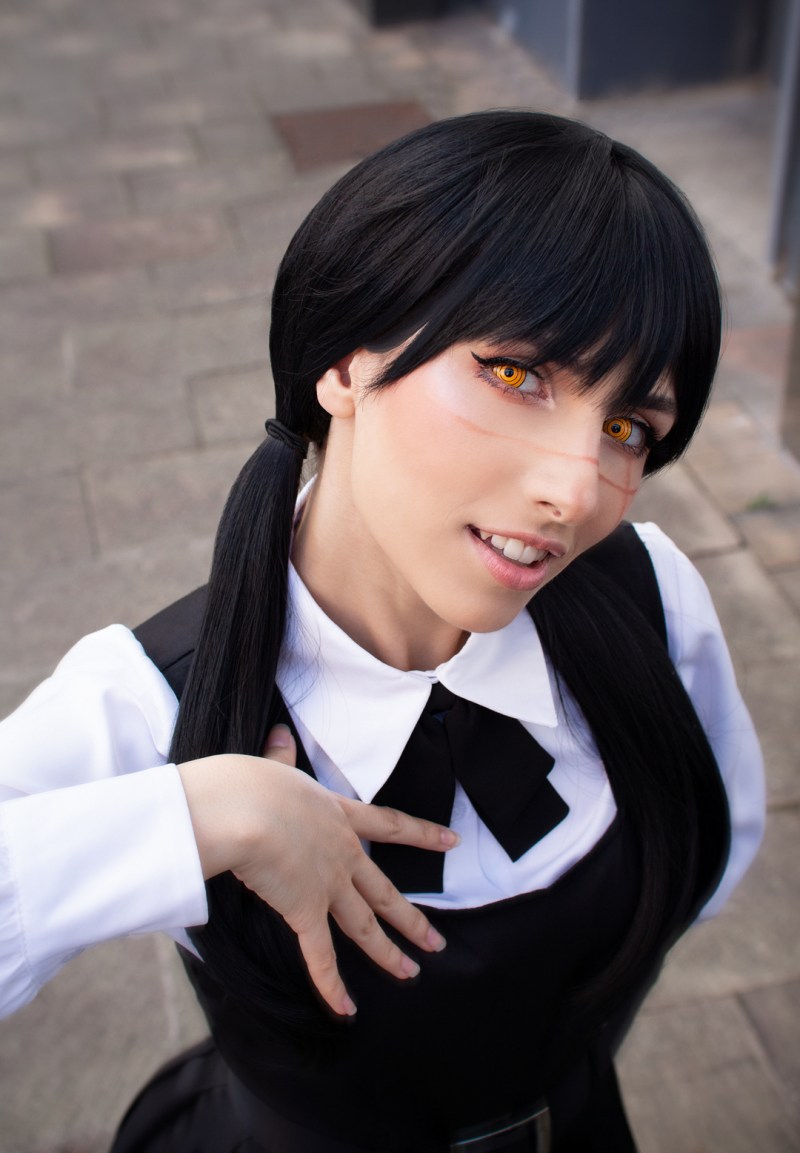 Chainsaw Man - Asa Mitaka (War Devil) (Yoru) Cosplay - costume show