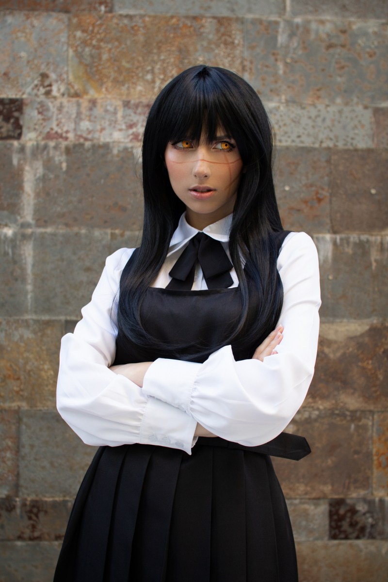 Chainsaw Man - Asa Mitaka (War Devil) (Yoru) Cosplay - costume portrait