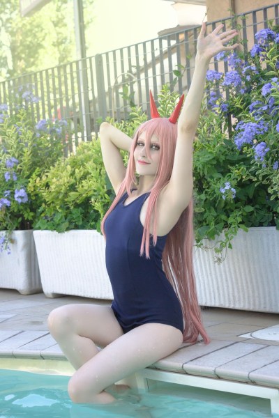 Chainsaw Man - Power (Blood Fiend) (Swimsuit) Cosplay