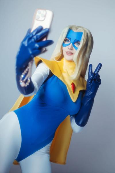 Dispatch - Blonde Blazer (Mandy) Cosplay
