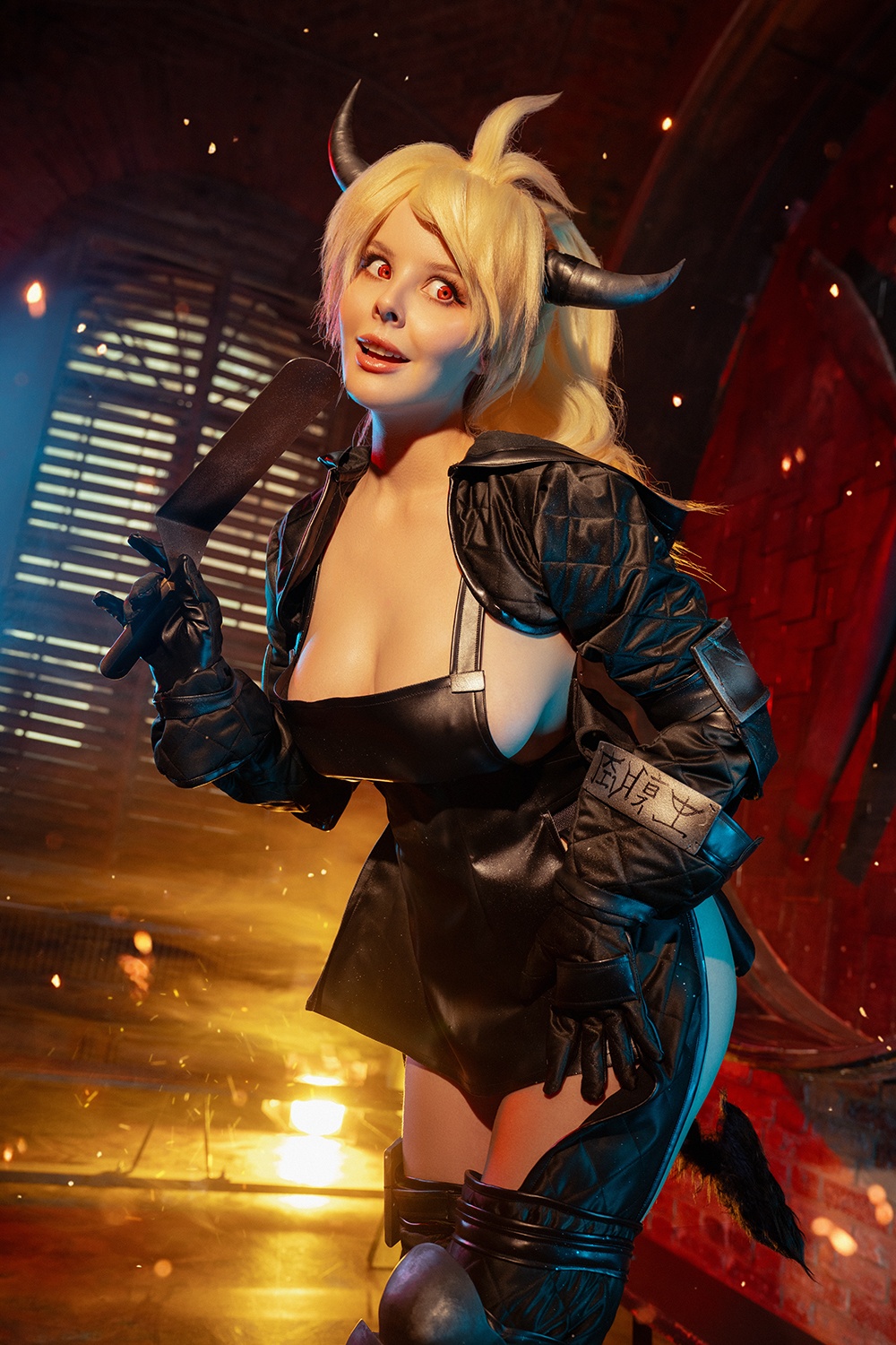 Dorohedoro - Nikaido (Lingerie) Cosplay @Disharmonica 01 011505
