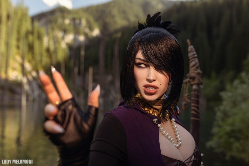 Dragon Age - Origins - Morrigan (Witch of the Wilds) Cosplay - inspired capture