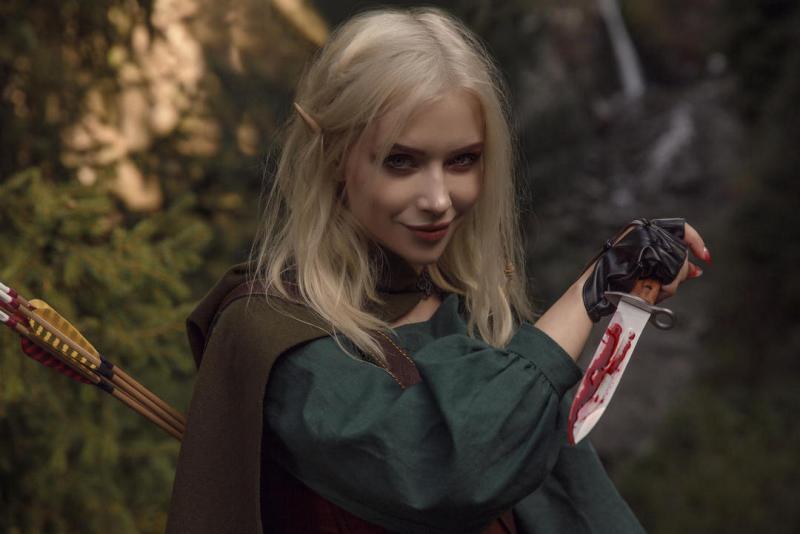 Dungeons &amp; Dragons - Rogue Cosplay - delicate character portrait