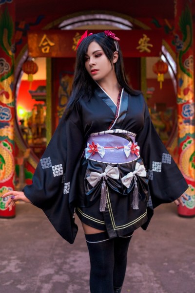 Final Fantasy 7 - Remake - Tifa Lockhart (Kimono) Cosplay