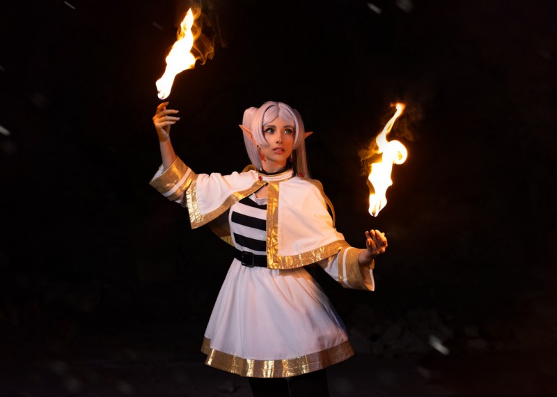 Frieren - Beyond Journeys End - Frieren Cosplay character portrait photography