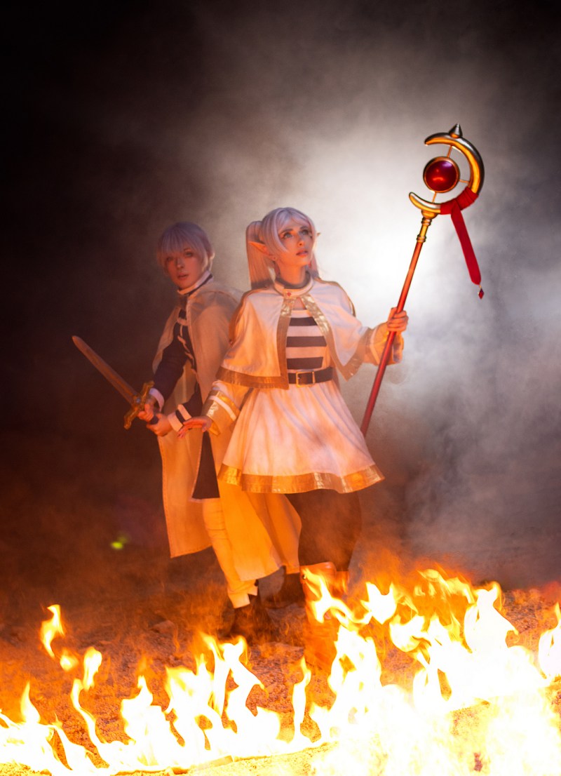 Frieren - Beyond Journeys End - Frieren & Himmel Cosplay character portrait photography