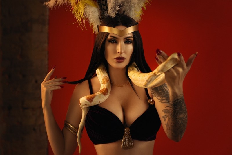 From Dusk Till Dawn - Santanico Pandemonium (Esmeralda) Coplay character costume portrait