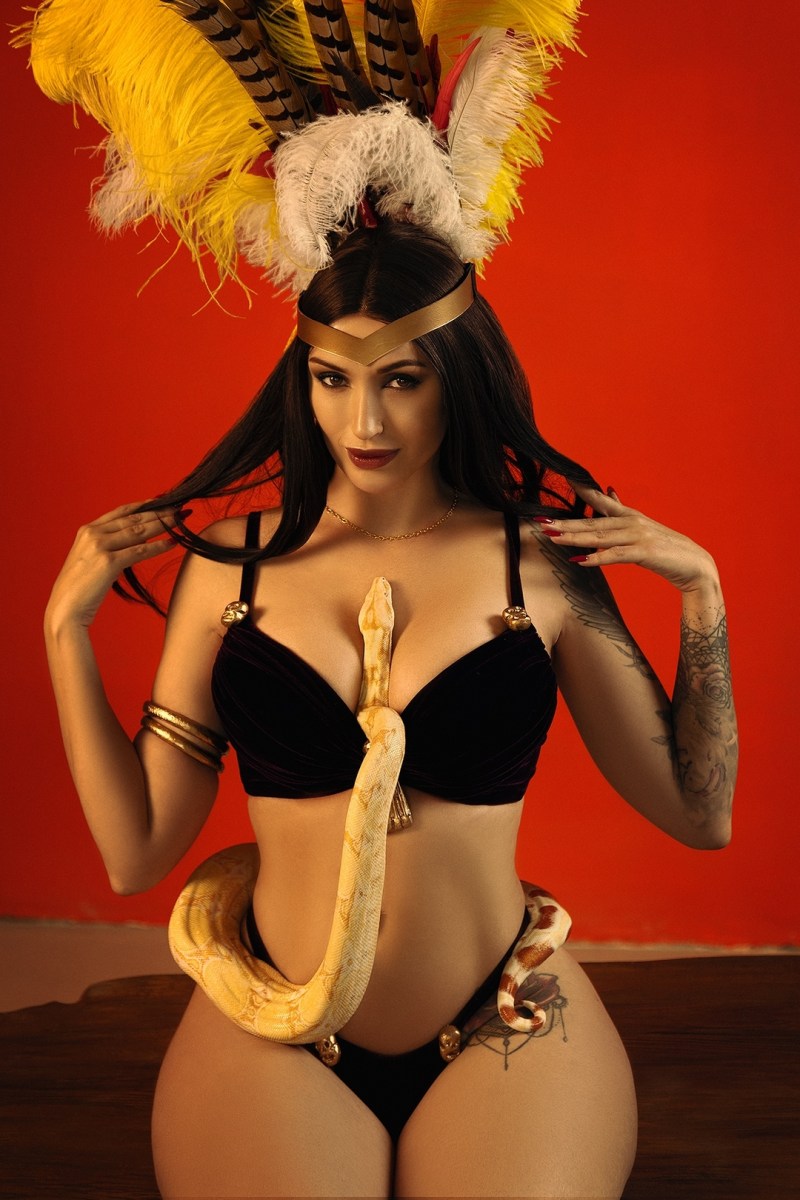 From Dusk Till Dawn - Santanico Pandemonium (Esmeralda) Coplay anime character costume photo