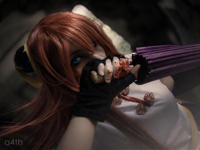 Gintama - Kagura Cosplay - character costume portrait Gintama - Kagura Cosplay - character costume portrait