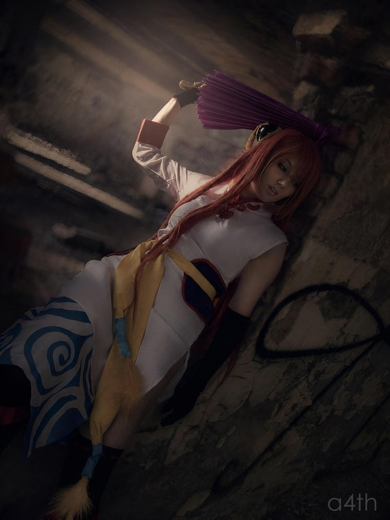 Gintama - Kagura Cosplay - full body character photo Gintama - Kagura Cosplay - full body character photo