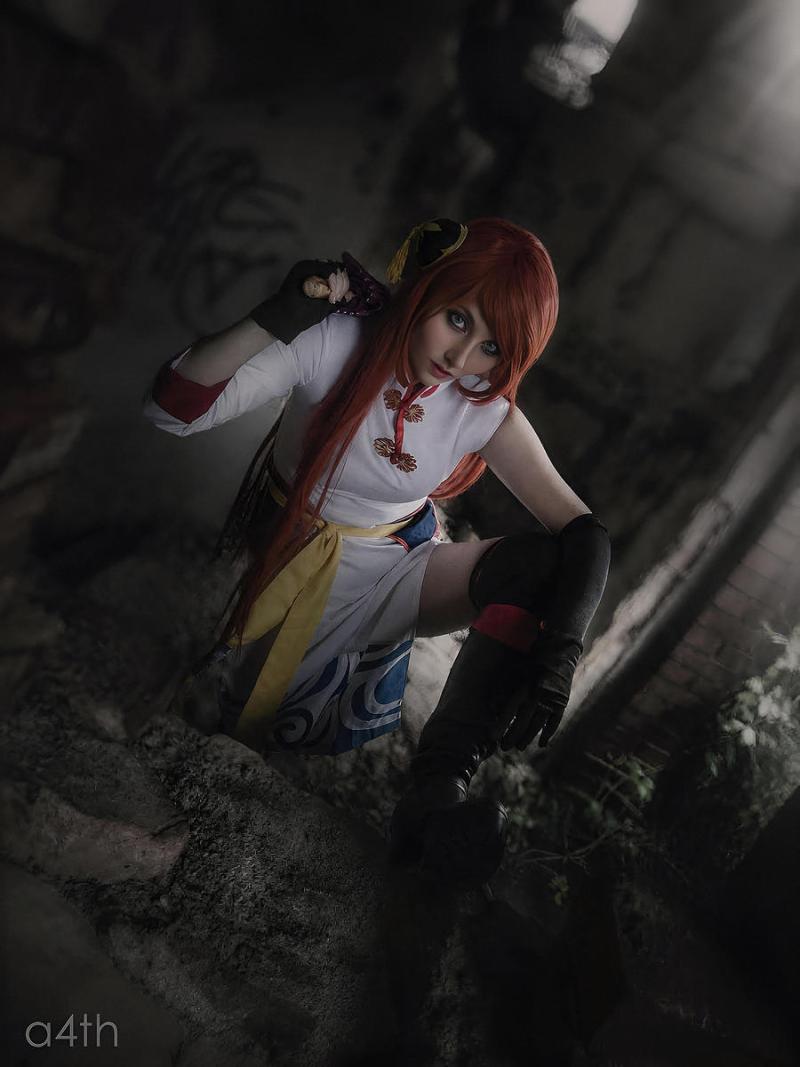 Gintama - Kagura Cosplay - full body portrait Gintama - Kagura Cosplay - full body portrait