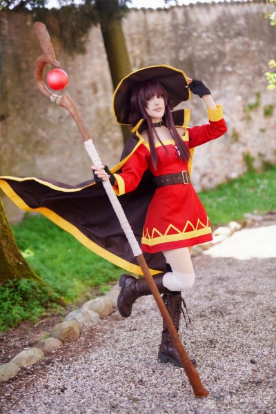 Konosuba - Gods Blessing on This Wonderful World - Megumin (Explosion Maniac) Cosplay