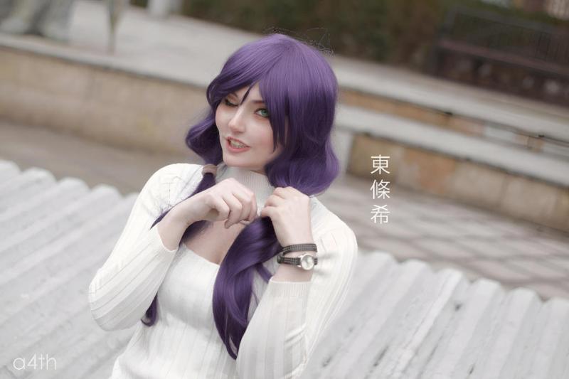 Love Live - Nozomi Tojo Cosplay - full length character portrait