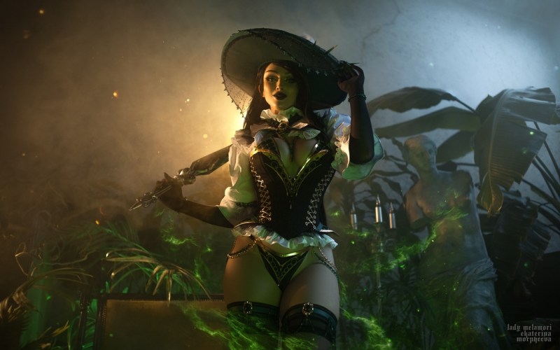 Marvel Rivals - Hela (The Grim Lady) (Lingerie) Cosplay - sensual aesthetic