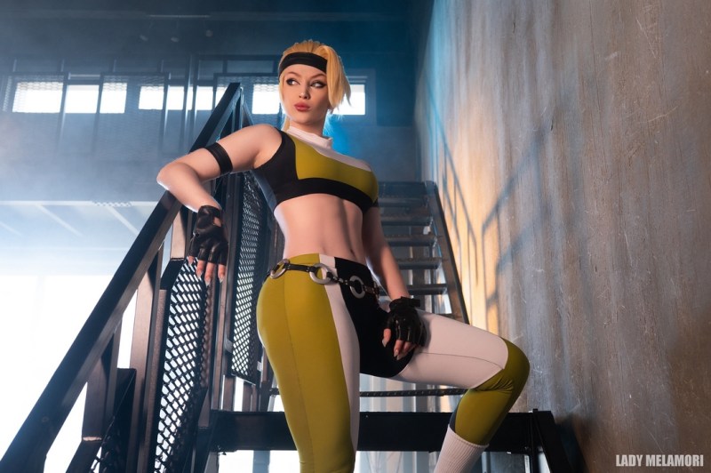 Mortal Kombat 1 - Sonya Amanda Blade Cosplay - recreation