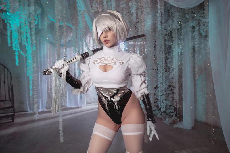 NieR AutomatA - 2B (YoRHa No.2 Type-B) Cosplay - design showcase
