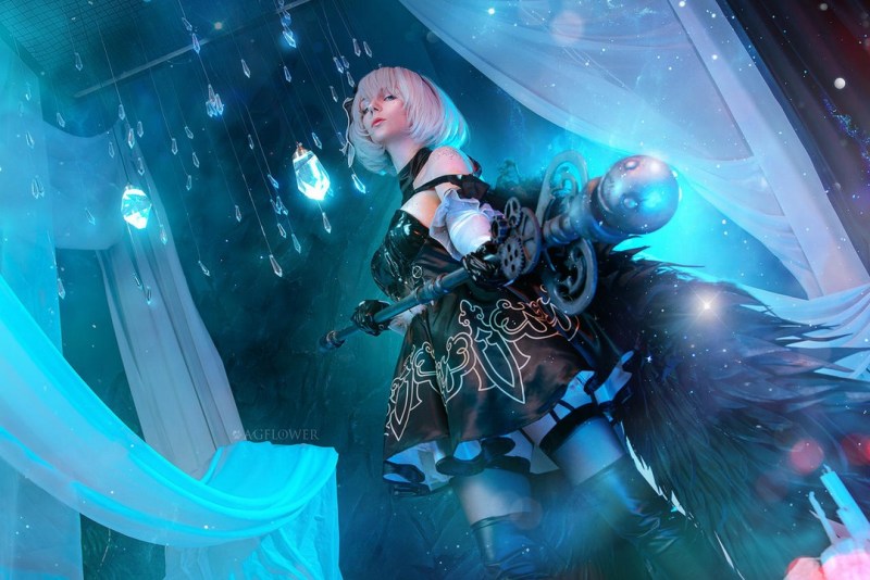 NieR AutomatA - 2B (YoRHa No.2 Type-B) Cosplay - AGflower #14 - premium study
