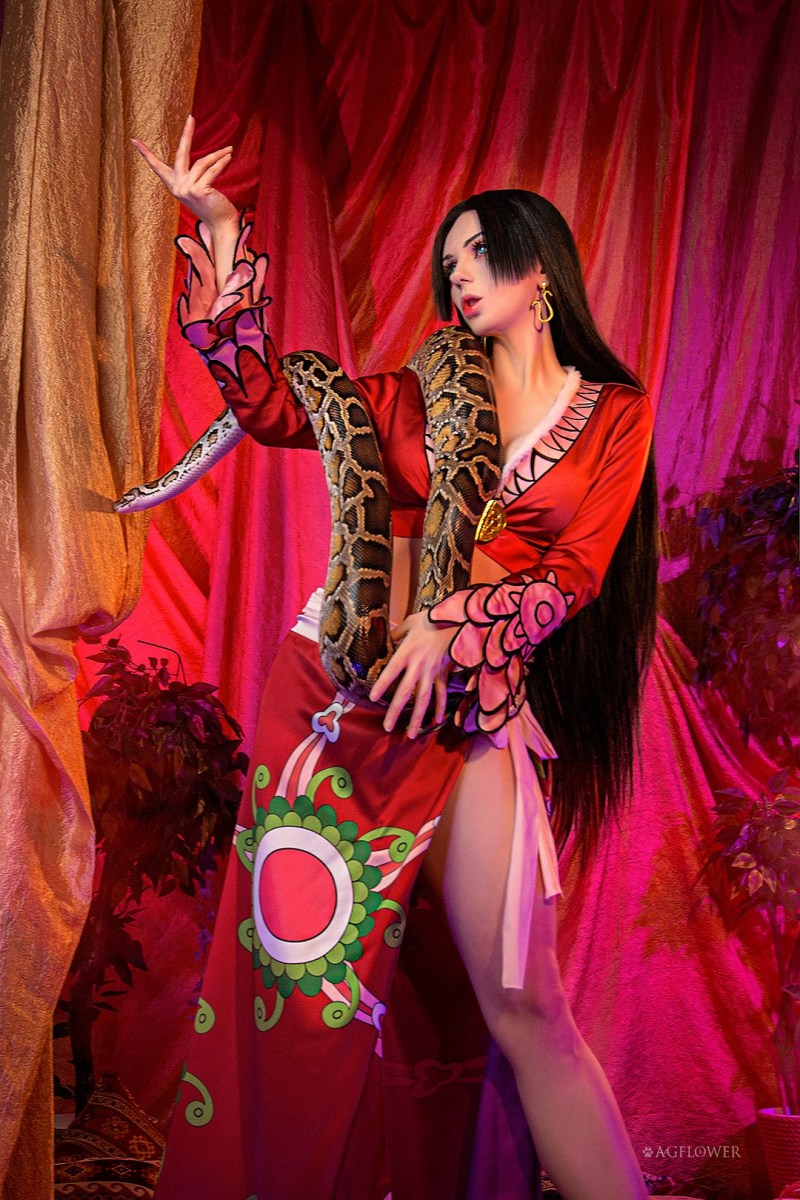 One Piece - Boa Hancock (Pirate Empress) Cosplay - AGflower #03 - refined study