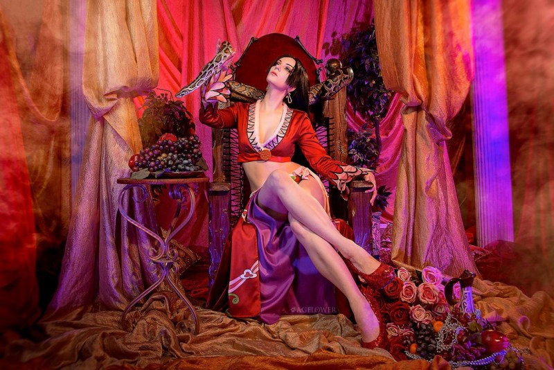 One Piece - Boa Hancock (Pirate Empress) Cosplay - AGflower #04 - mature capture