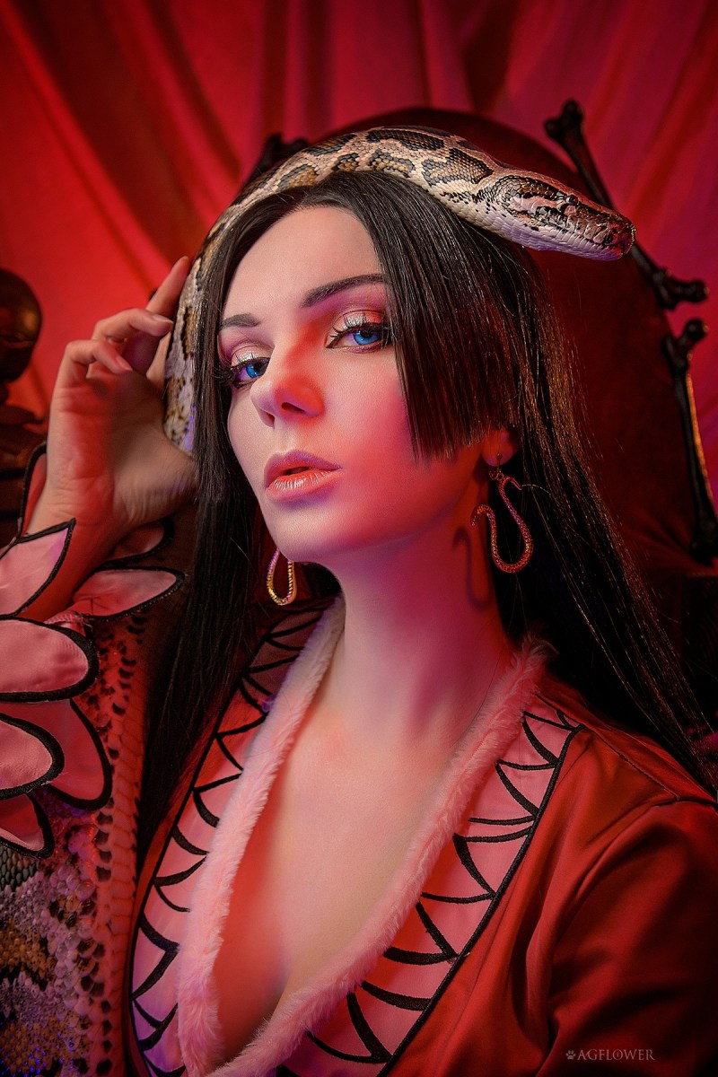 One Piece - Boa Hancock (Pirate Empress) Cosplay - AGflower #12 - elegant capture