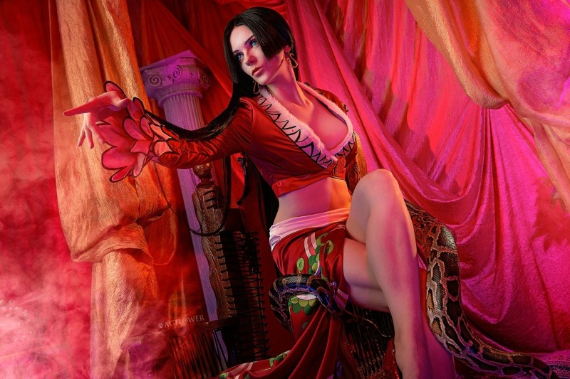 One Piece - Boa Hancock (Pirate Empress) Cosplay - AGflower #17 - character analysis