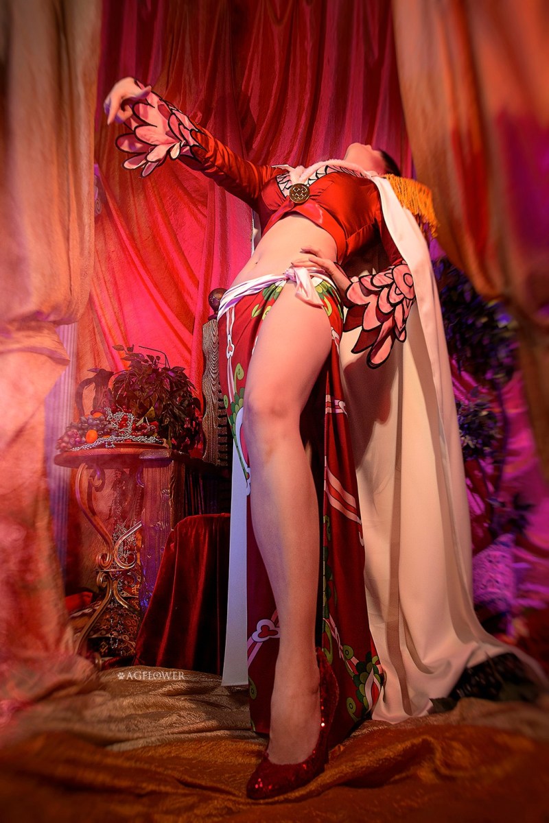 One Piece - Boa Hancock (Pirate Empress) Cosplay - AGflower #09 - sophisticated portrait