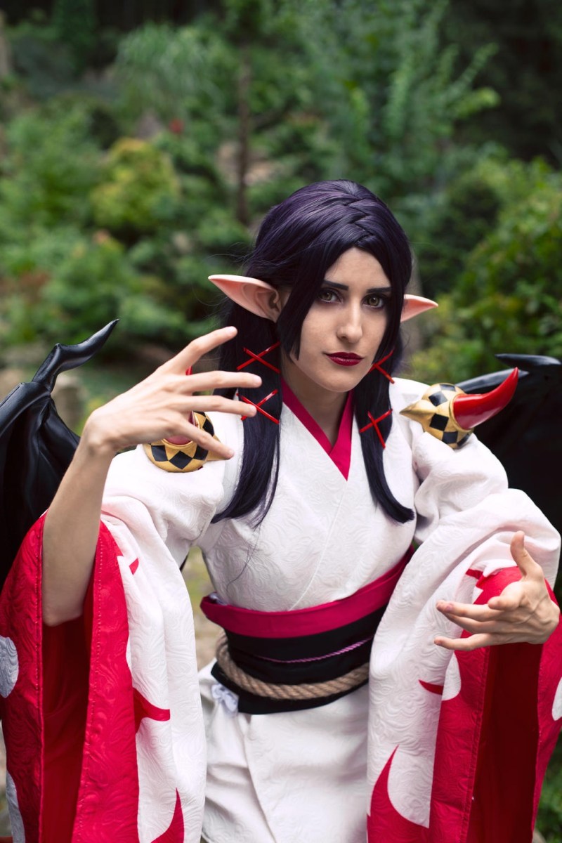 Onmyoji - Kyuuketsu Hime Cosplay - MartinaEdelstein #02 - full body character photo