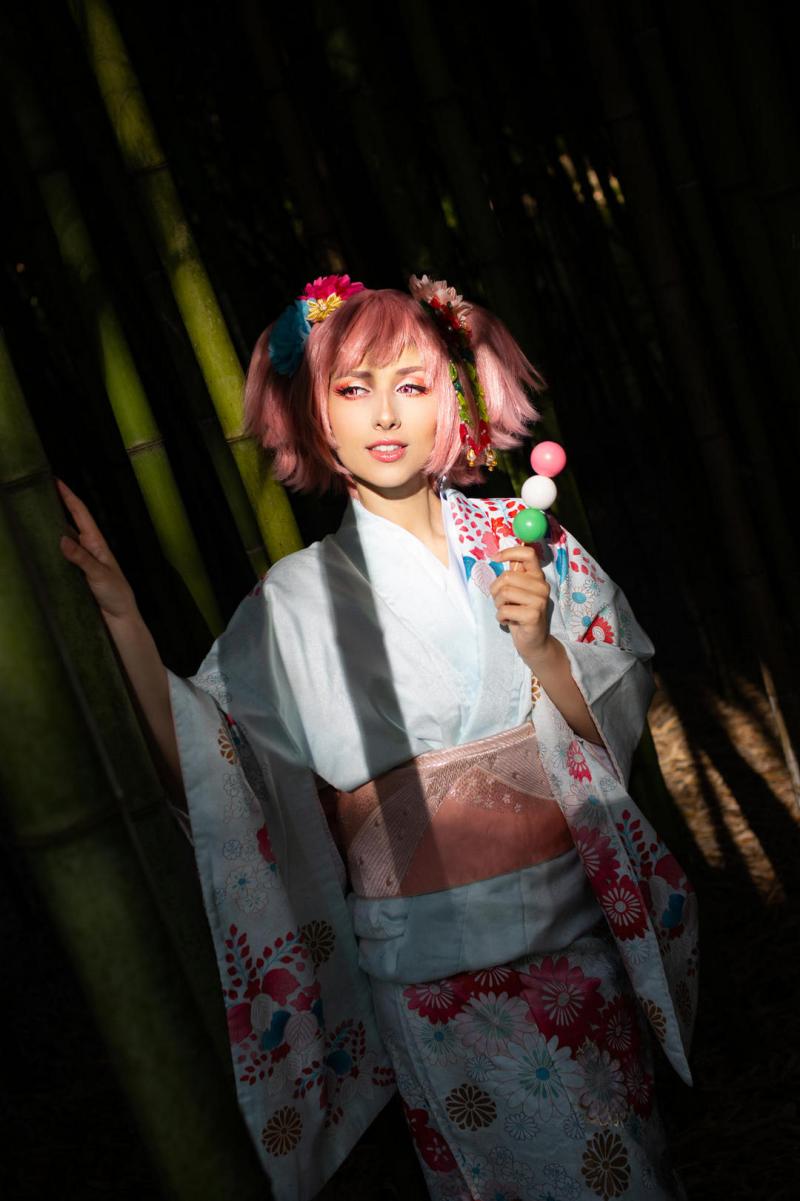 Puella Magi Madoka Magica (Madoka Magica) - Madoka Kaname Cosplay full body portrait photography