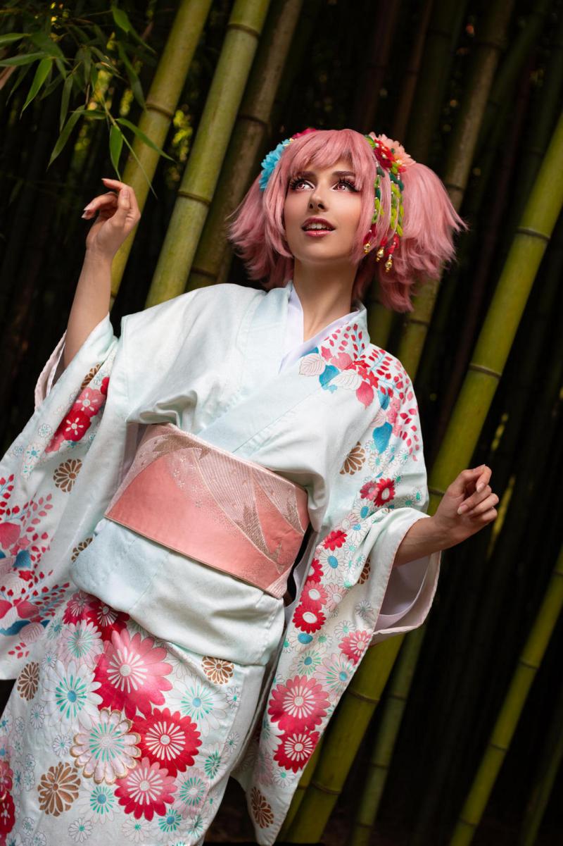 Puella Magi Madoka Magica (Madoka Magica) - Madoka Kaname Cosplay full body character photo