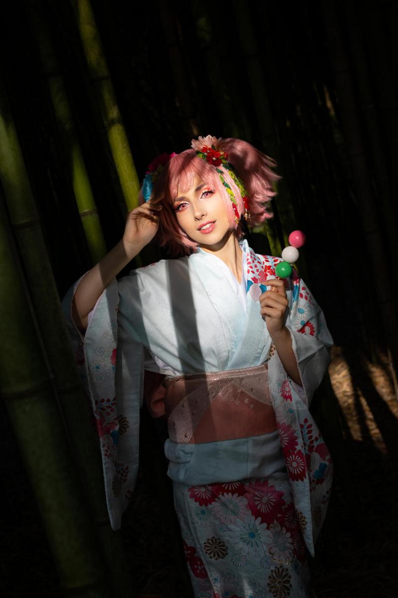 Puella Magi Madoka Magica (Madoka Magica) - Madoka Kaname Cosplay character costume portrait
