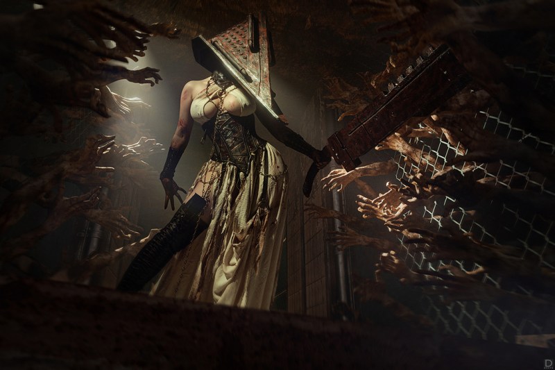 Silent Hill 2 - Pyramid Head Cosplay character portrait photography