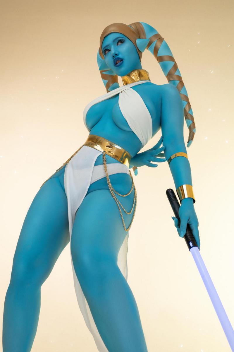 Star Wars - Twi lek Cosplay - elegant character representation