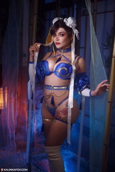 Street Fighter 5 - Chun-Li (Lingerie) Cosplay