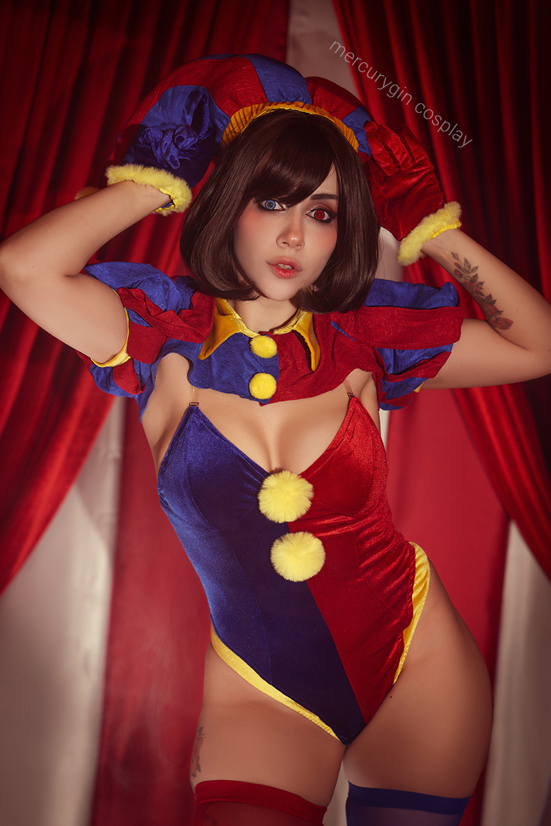 The Amazing Digital Circus - Pomni Cosplay - apparel study