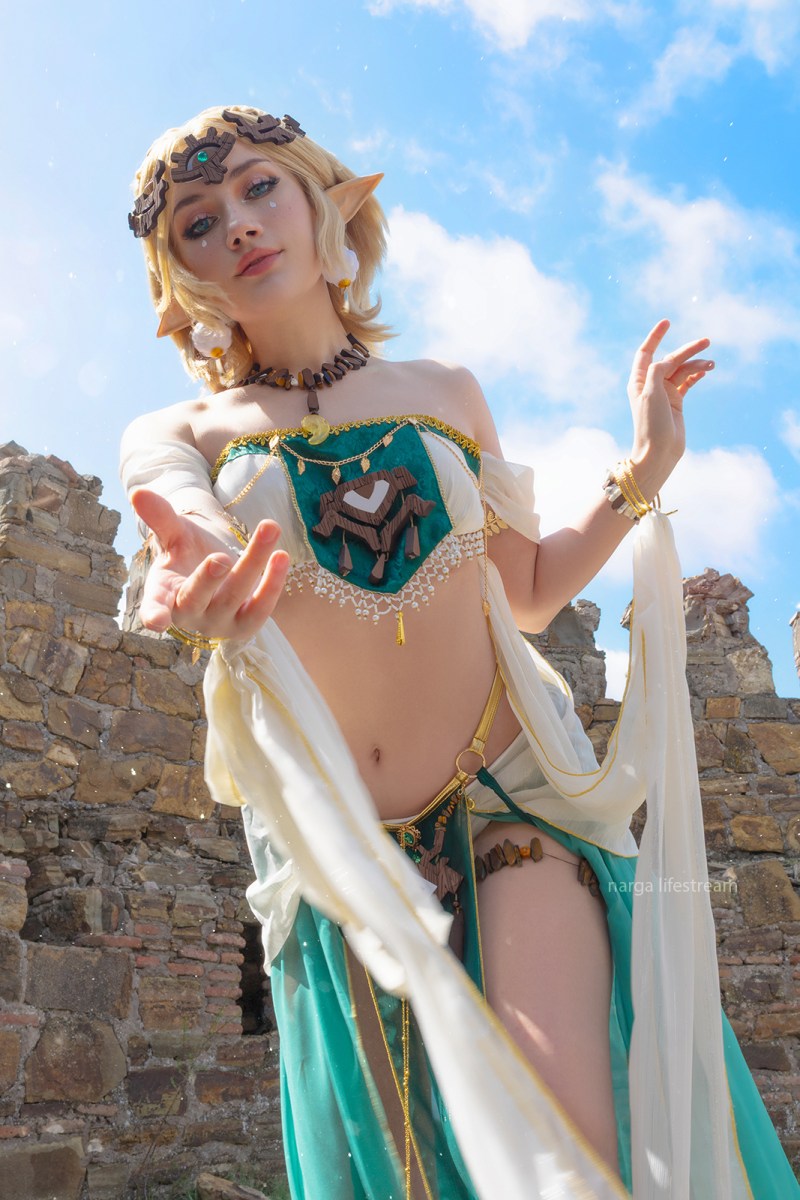 The Legend of Zelda - Tears of the Kingdom - Princess Zelda Cosplay - soft focus shot