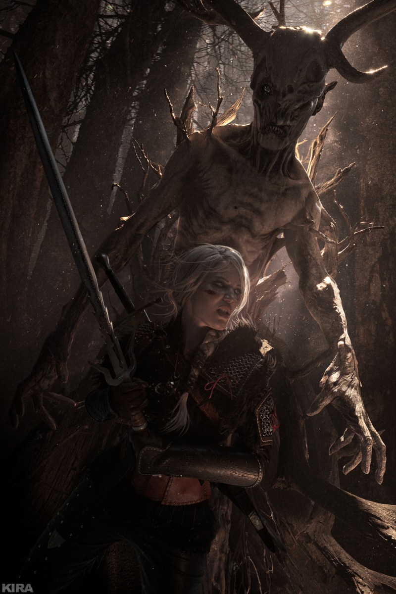 The Witcher 4 - Ciri (Cirilla Fiona Elen Riannon) Cosplay full body portrait photography