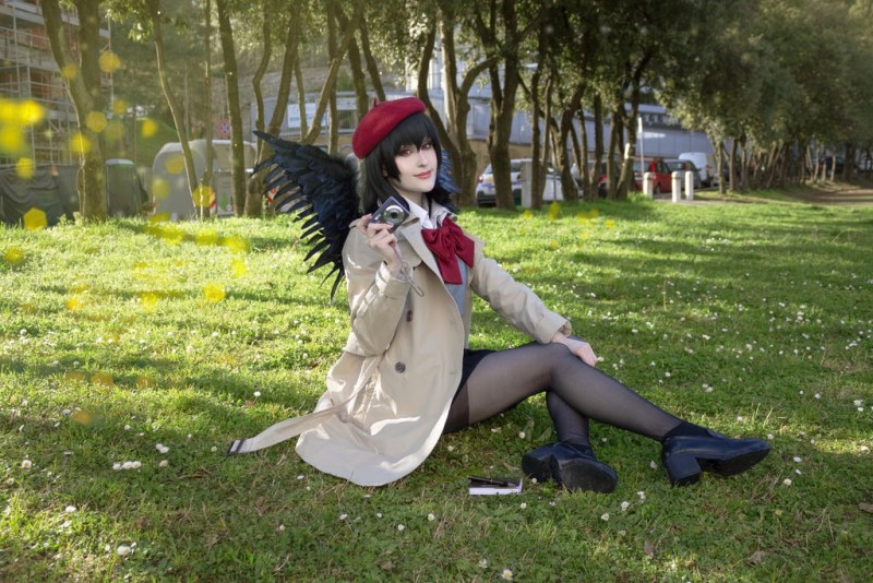 Touhou Project - Aya Shameimaru Cosplay - MartinaEdelstein #01 - full length character portrait