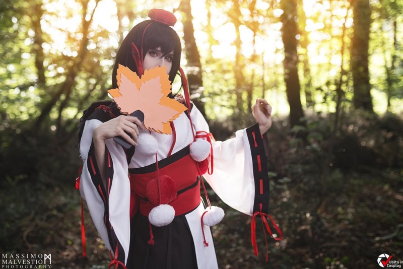 Touhou Project - Aya Shameimaru Cosplay - MartinaEdelstein #03 - full length photo