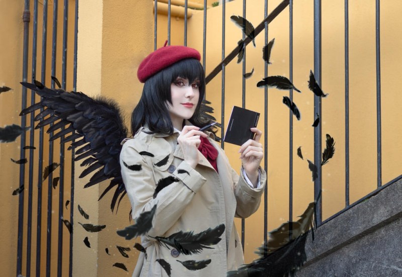 Touhou Project - Aya Shameimaru Cosplay - MartinaEdelstein #04 - character portrait photography