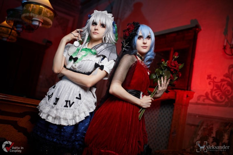Touhou Project - Embodiment of Scarlet Devil - Remilia Scarlet &amp; Sakuya Izayoi Cosplay - MartinaEdelstein #07 - authentic view
