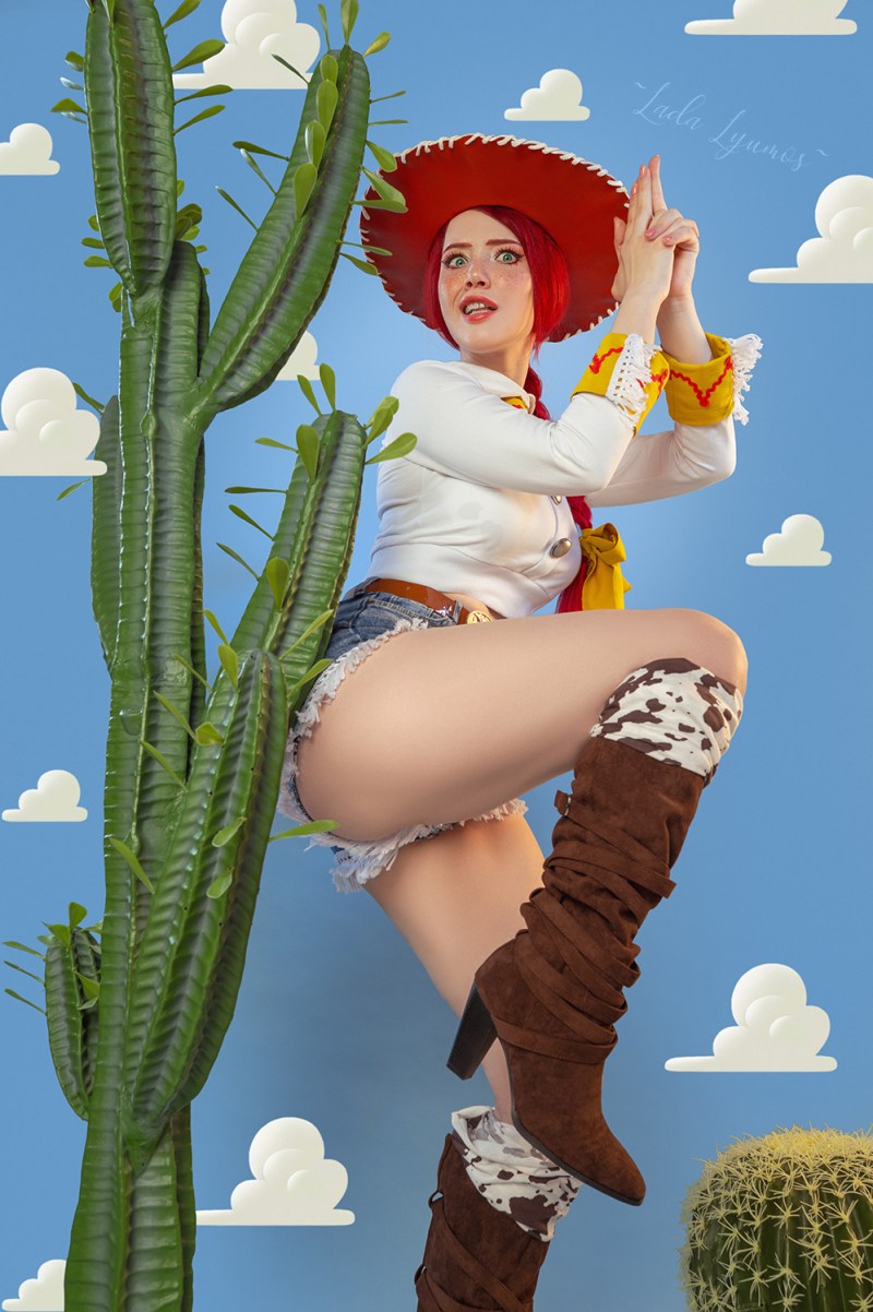 Toy Story 5 - Jessie Cosplay - light aesthetic photography