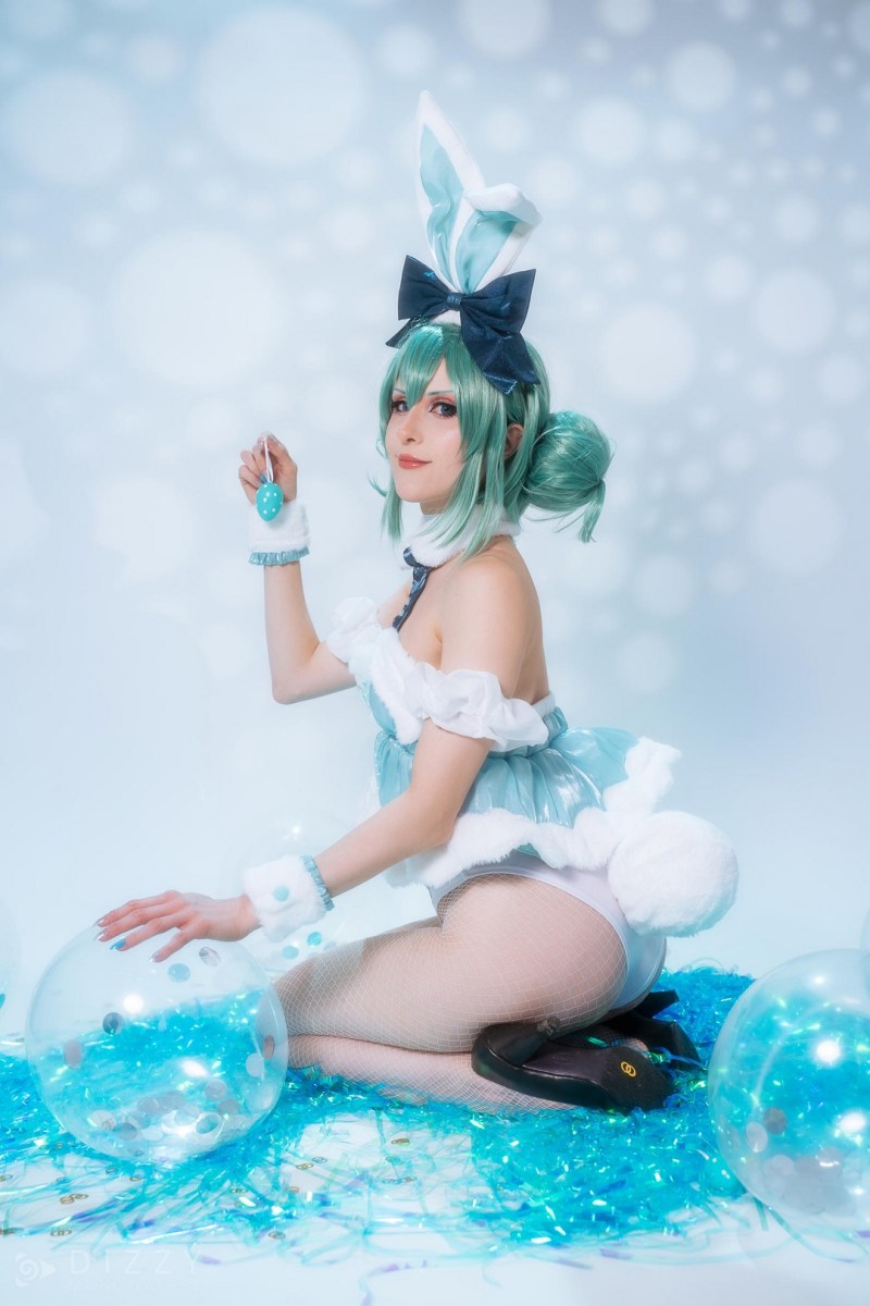 Vocaloid - Hatsune Miku (Christmas) (Easter) (Lingerie) Cosplay - MartinaEdelstein #04 - premium study