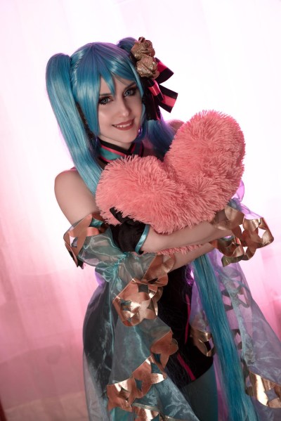 Vocaloid - Hatsune Miku (Valentines) Cosplay